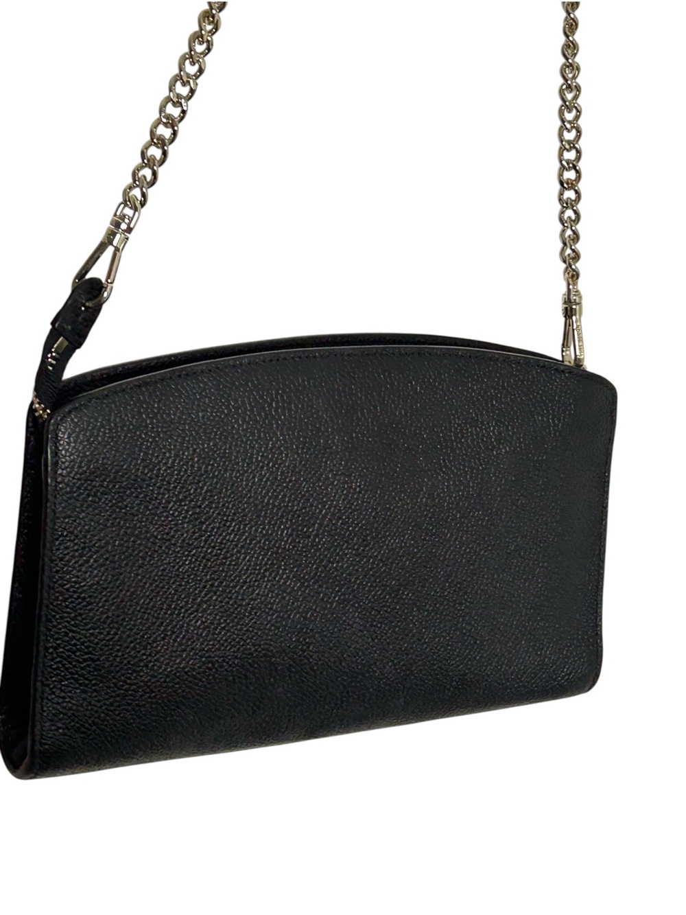 Kate Spade New York Black Pebbled Leather Chain Crossbody Bag - Picture 4 of 12